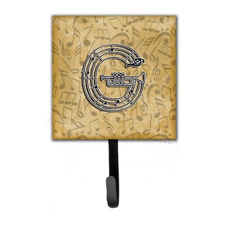 Jensendistributionservices Letter G Musical Instrument Alphabet Leash & Key Holder MI1660933
